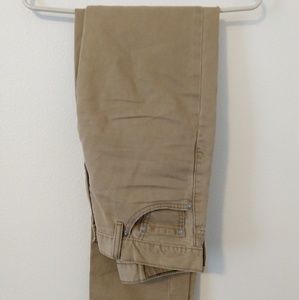 Levi's khaki jeans